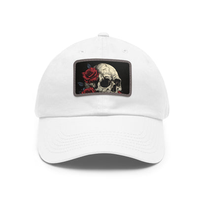 Midnight Bloom Gothic Skull Cap