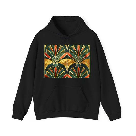 Abstract Art Hoodie Urban Fractured Abstract Art Deco Dreamscape