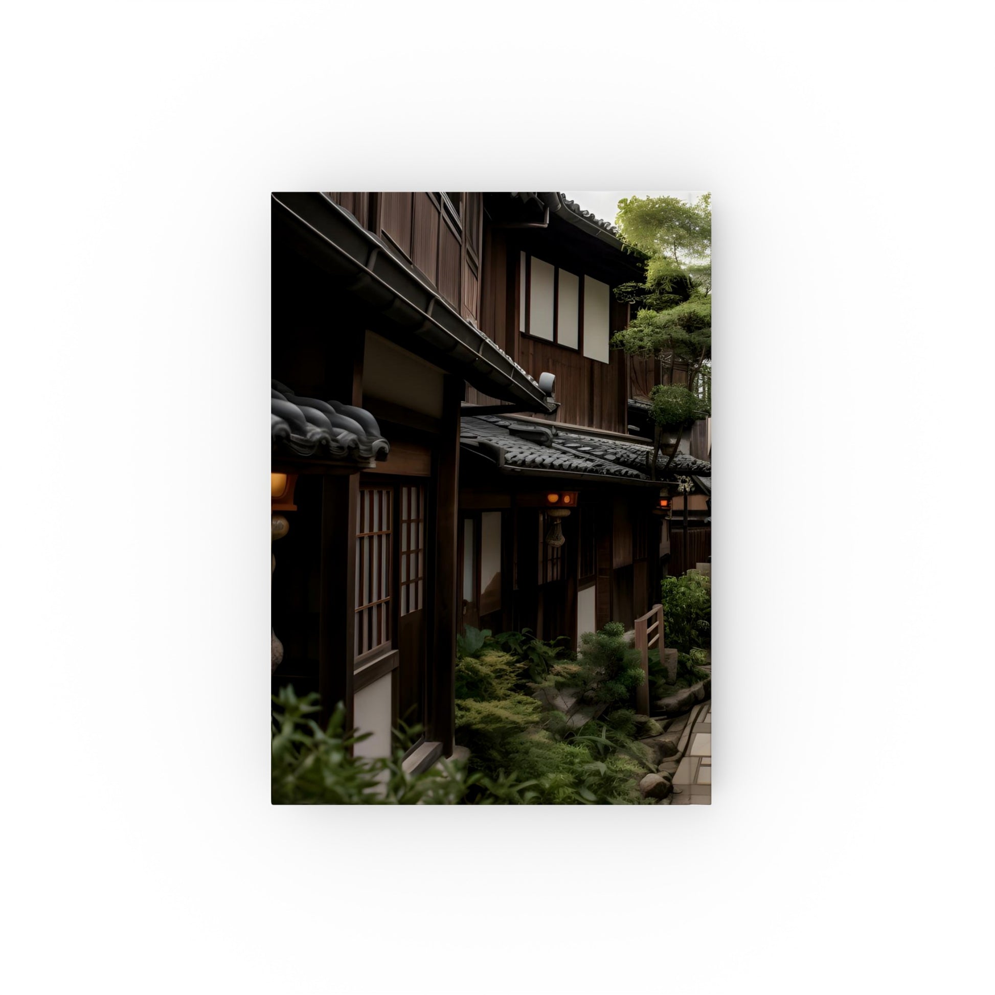 "Kyoto Whispers Journal - Old Japan Inspired, High-Quality Hardcover, Perfect Gift"