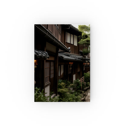 "Kyoto Whispers Journal - Old Japan Inspired, High-Quality Hardcover, Perfect Gift"