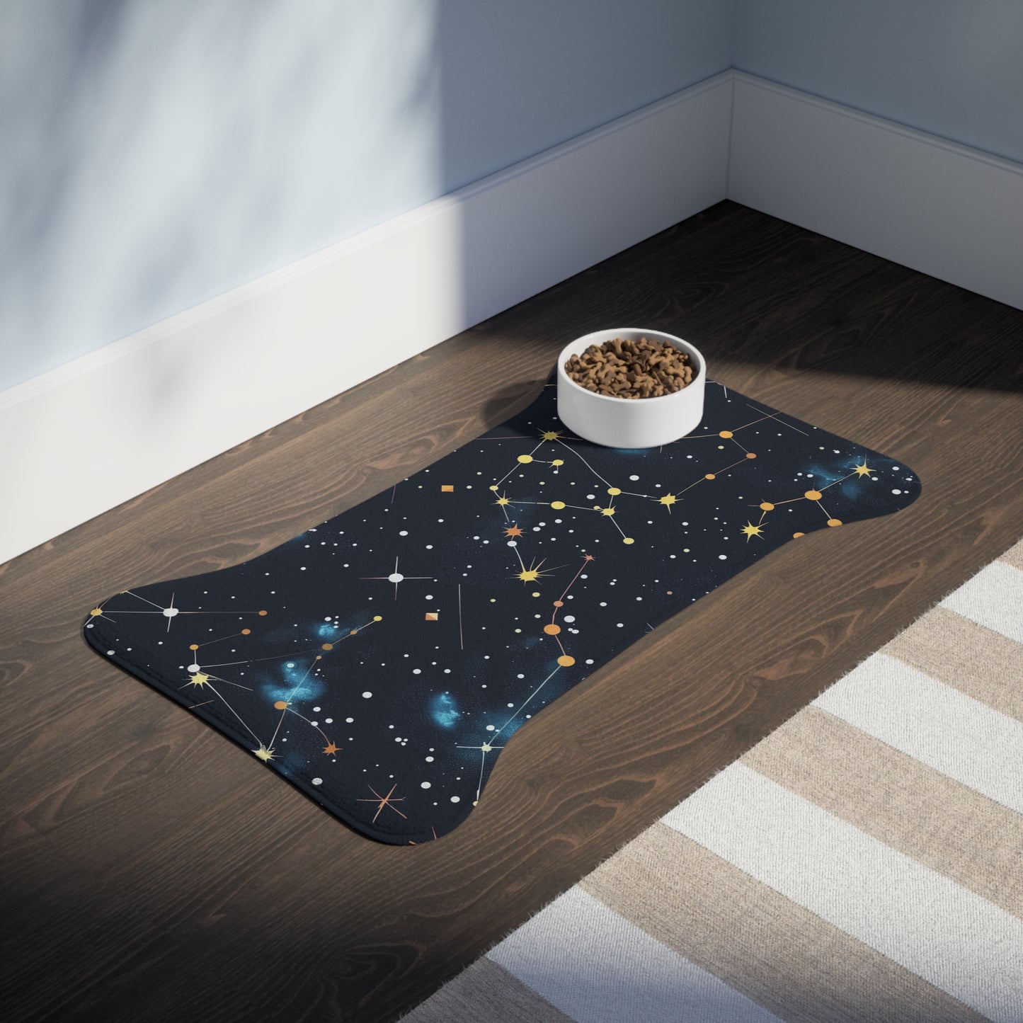 Starry Nights Pet Feeding Mat