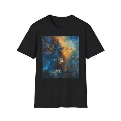 Cosmic Tapestry: Galaxy Painting T-Shirt | T-Shirt | DTG, Hoodies, Men's Clothing, Regular fit, Unisex, Women's Clothing | Prints with Passion