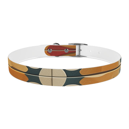 Tile Print Dog Collar: Handcrafted Chic Design