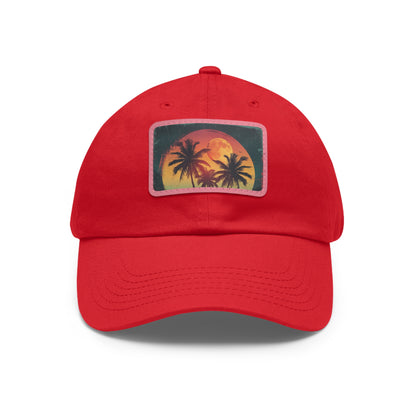 Palm Paradise Sunset Cap