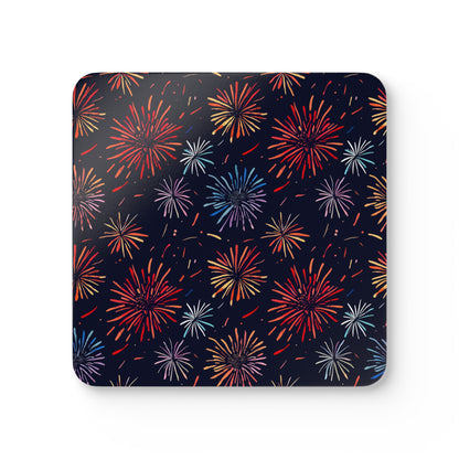 Sparkling Fireworks Coaster Collection | Home Decor | Accessories, Coasters, Desk, Kitchen, Kitchen Accessories, Sublimation, Summer Picks | Prints with Passion