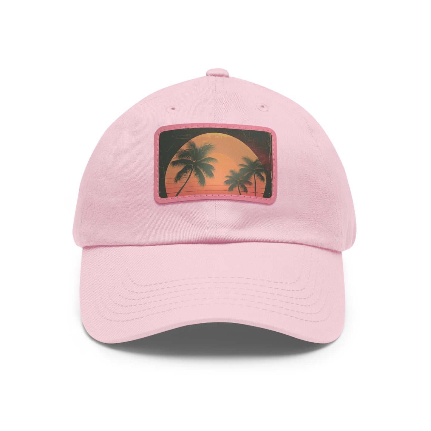 Vintage Sunset Paradise Baseball Cap