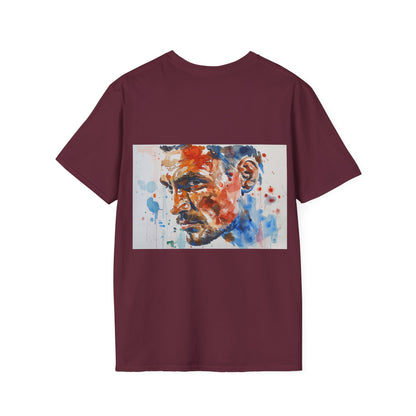 Usyk Boxing Watercolor Tee: Champion Style