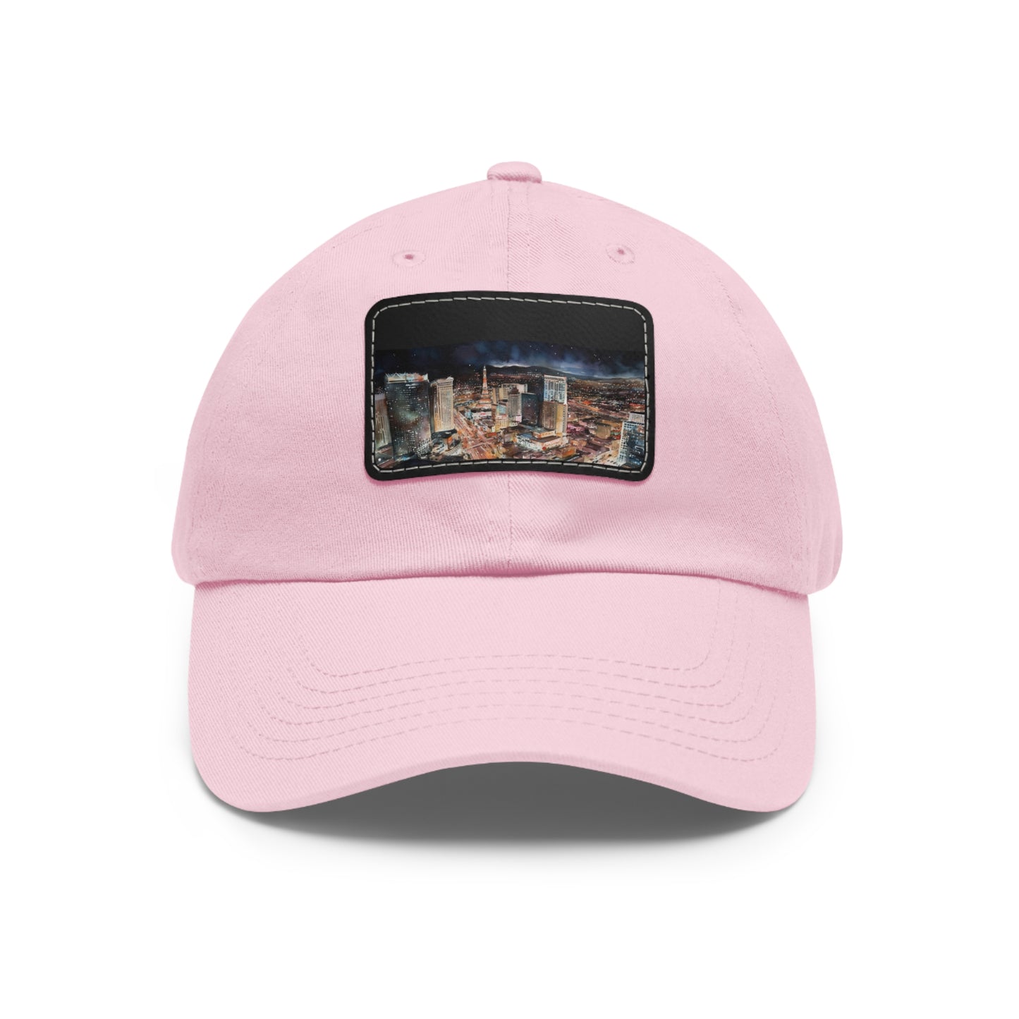 Neon Nights Vegas Baseball Cap