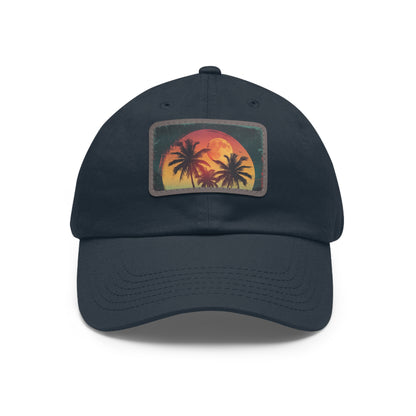 Palm Paradise Sunset Cap