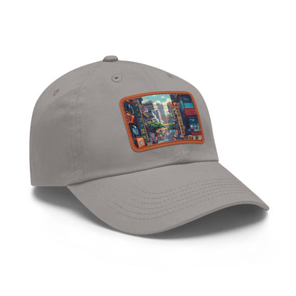 Retro Pixel Power Baseball Cap