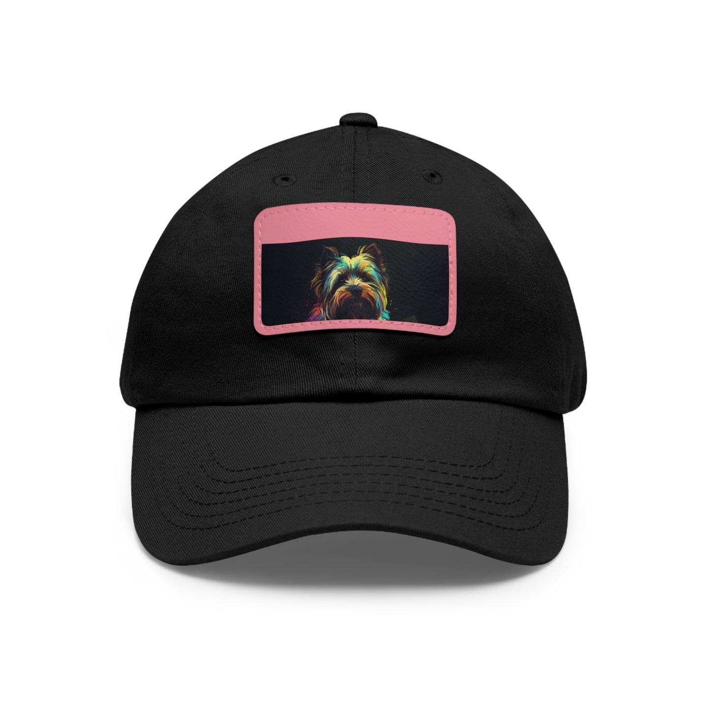 Adorable Yorkshire Terrier Embroidered Baseball Cap