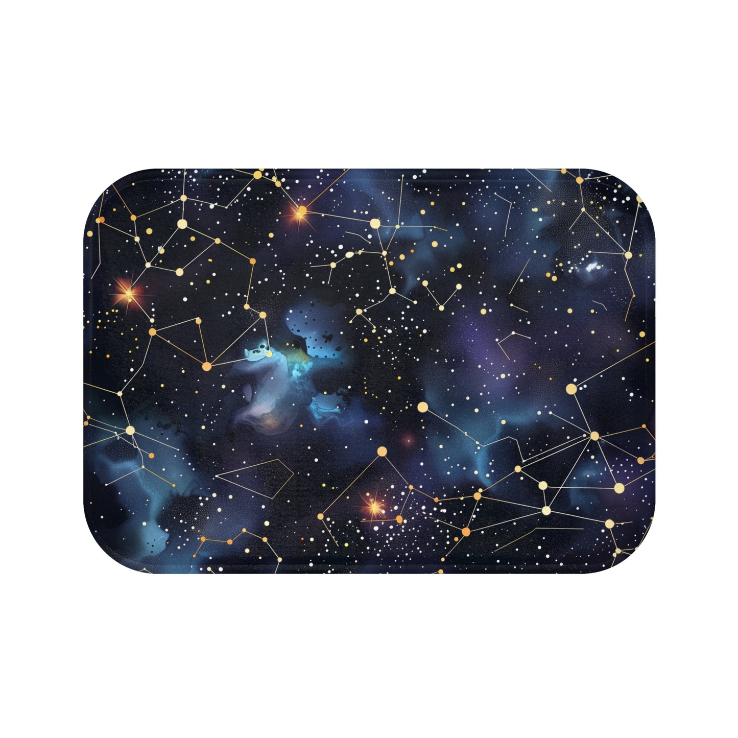 Starry Constellation Bath Mat | Bath Mats | Bath, Bathroom, Home & Living, Indoor, Sublimation | Prints with Passion