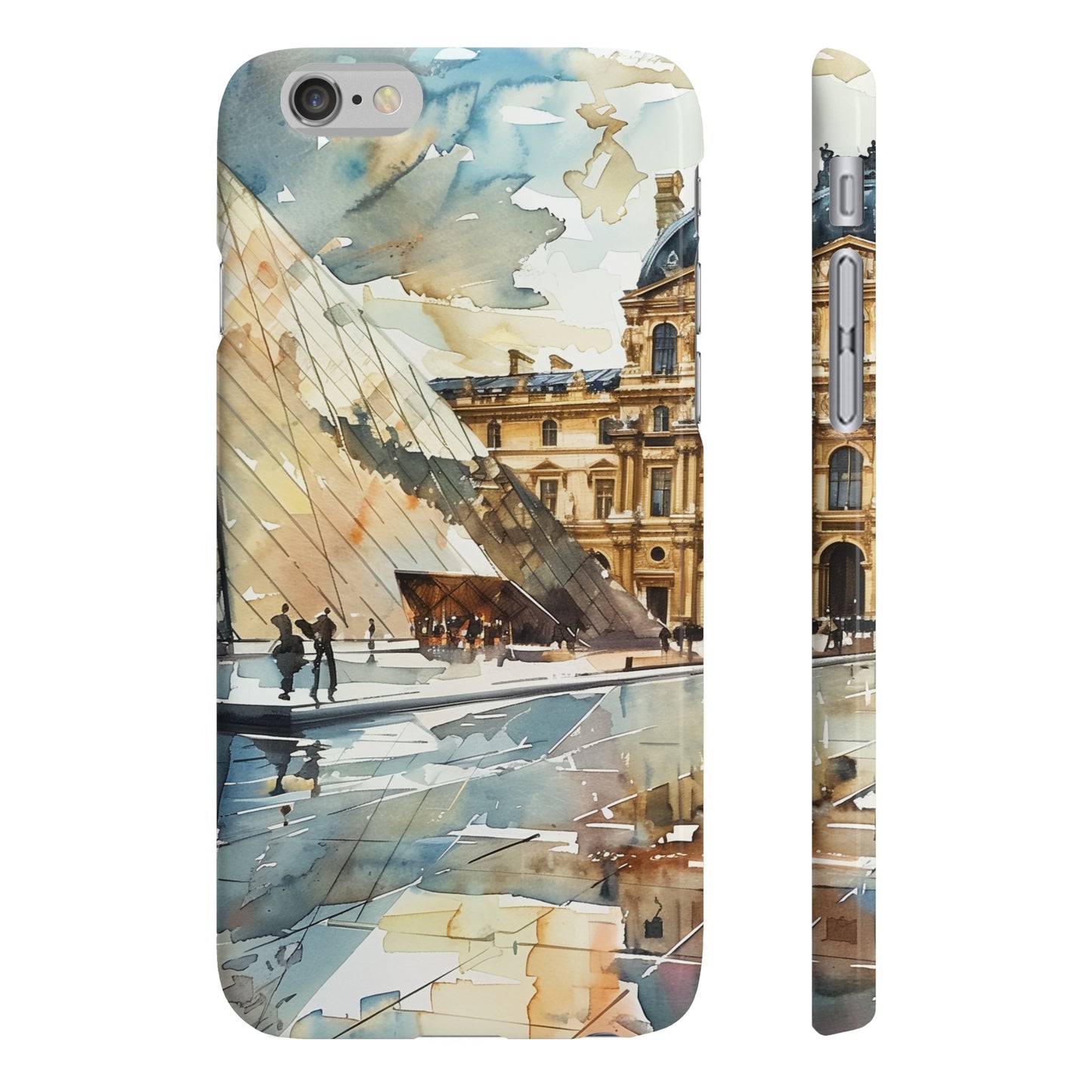 Louvre Memories: Watercolor Phone Case