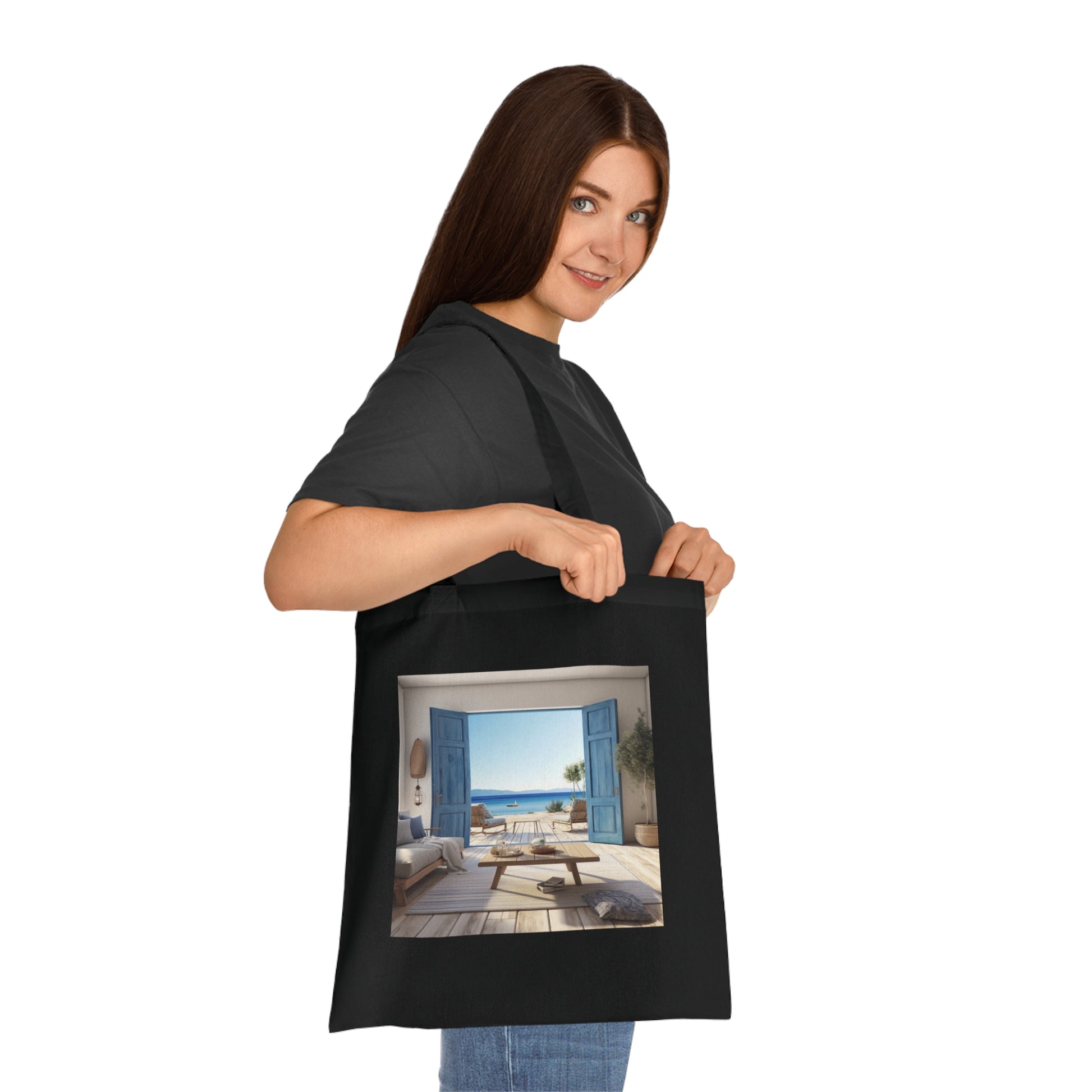 Rustic Window Views Tote Bag | Tote Bag | Accessories, Bags, Cotton, DTG, Totes | Prints with Passion