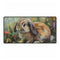 Cute Holland Lop Bunny Watercolor — XL & XXL Desk Mat — Full Top-Down Artwork View