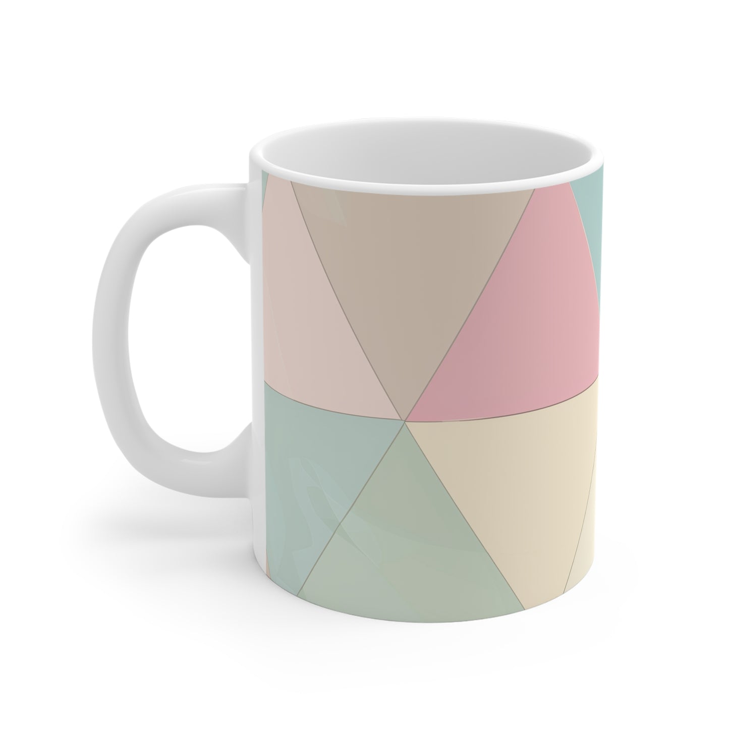 Chic Pastel Geometrics Coffee Mug