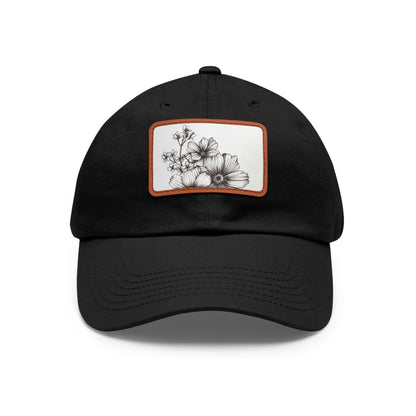 Blossom Blooms HandDrawn Baseball Cap