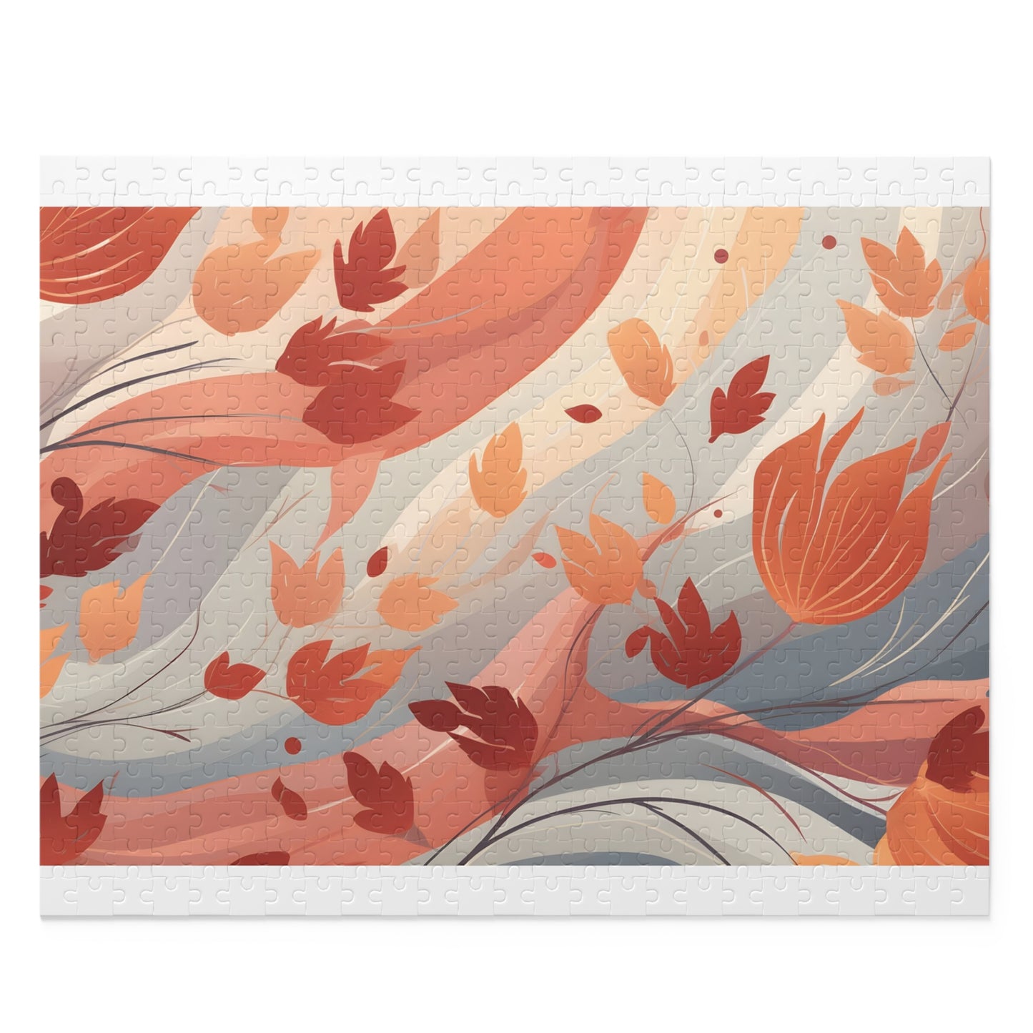 Fall Foliage Pattern Puzzle | Puzzle | Back-to-School, Fall Picks, Games, Holiday Picks, Home & Living, Puzzles, TikTok, Valentine's Day, Valentine's Day Picks | Prints with Passion