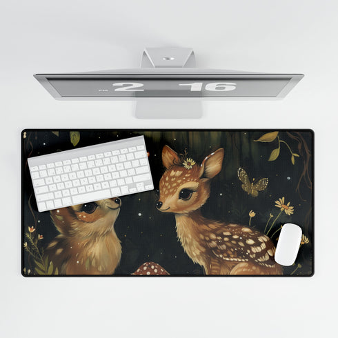 Woodland Creatures — XL & XXL Desk Mat — Product Detail View 5