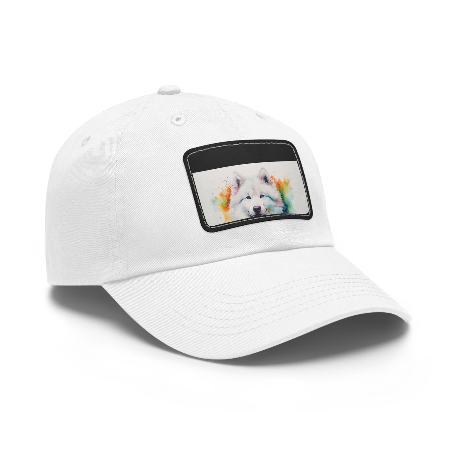 Watercolor Samoyed Charm Baseball Cap