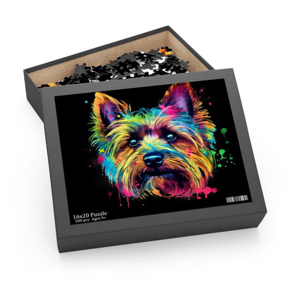 Yorkshire Terrier Puppy Puzzle