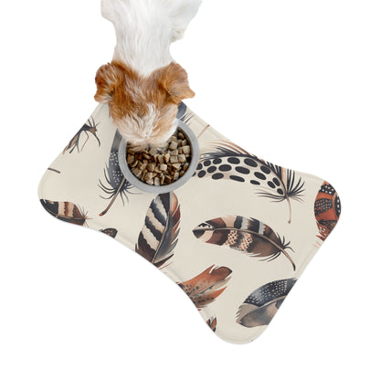 Chic Geometric Pet Feeding Mat