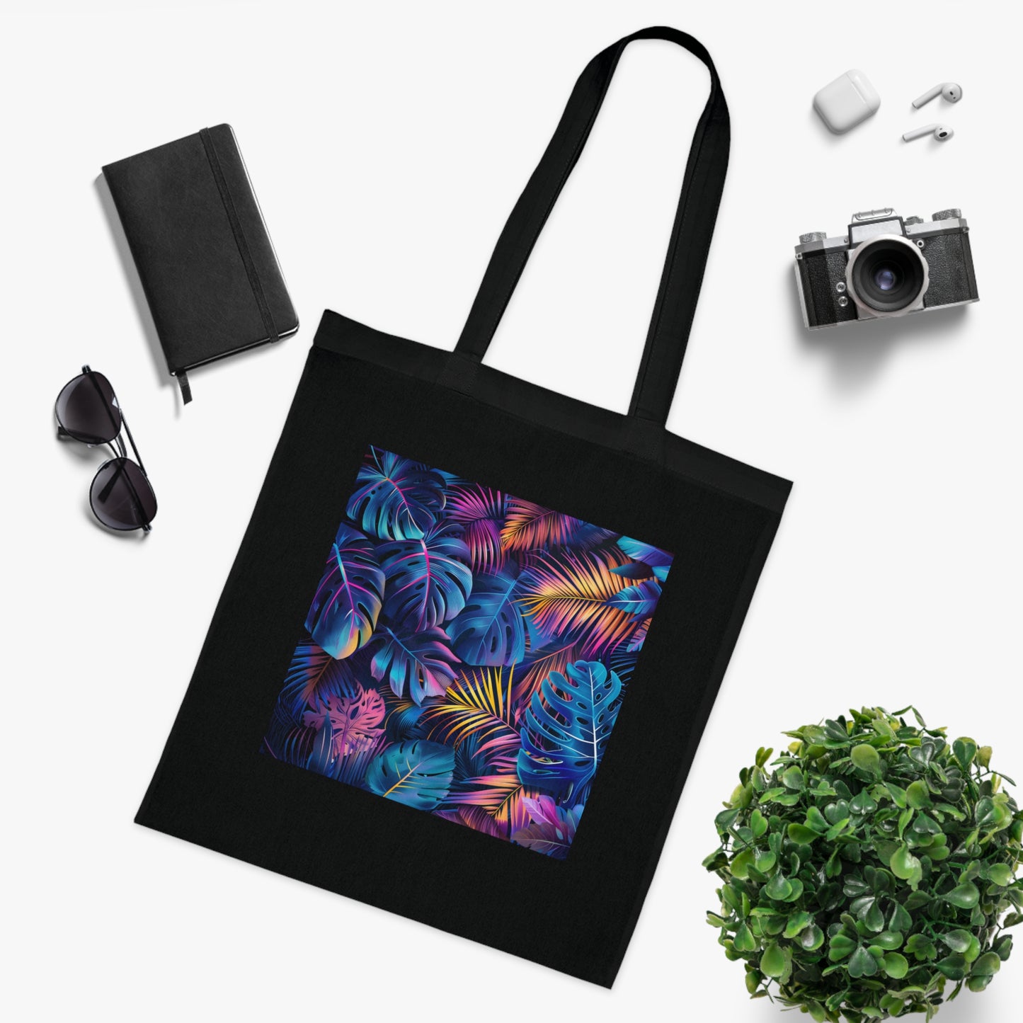 Tropical Glow Tote Bag