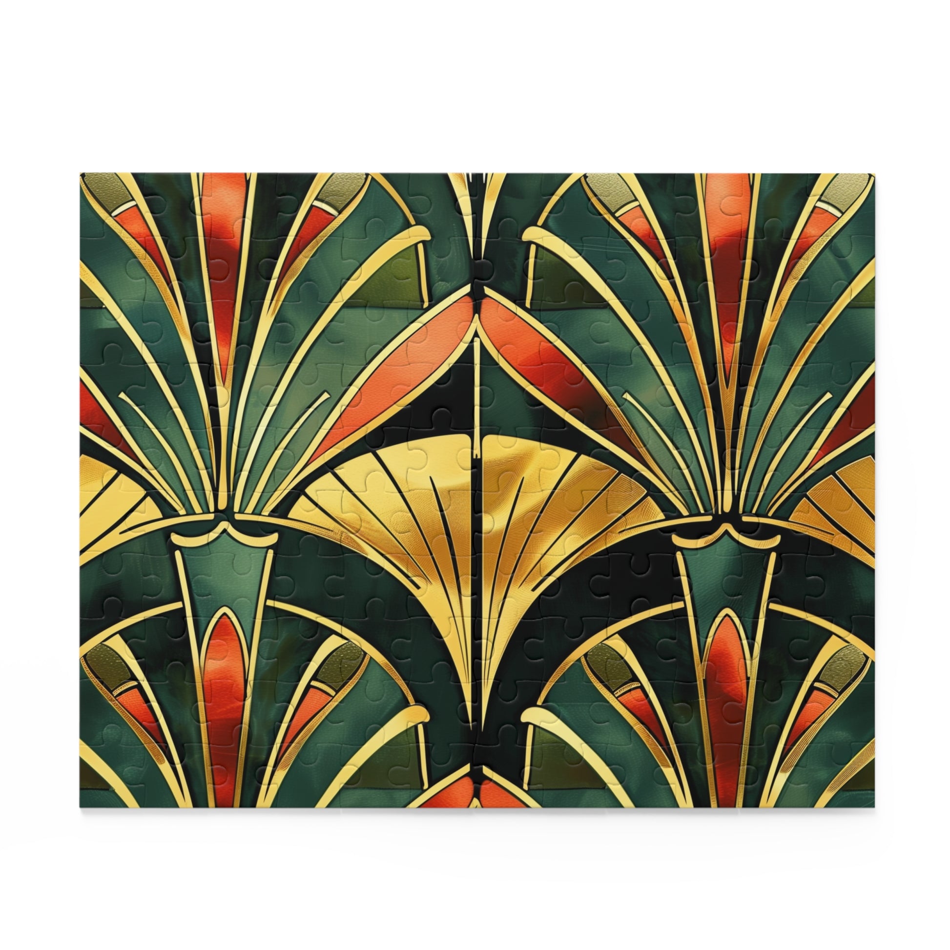 Deco Abstract Puzzle Collection - Vibrant art deco patterns for puzzle lovers and art enthusiasts