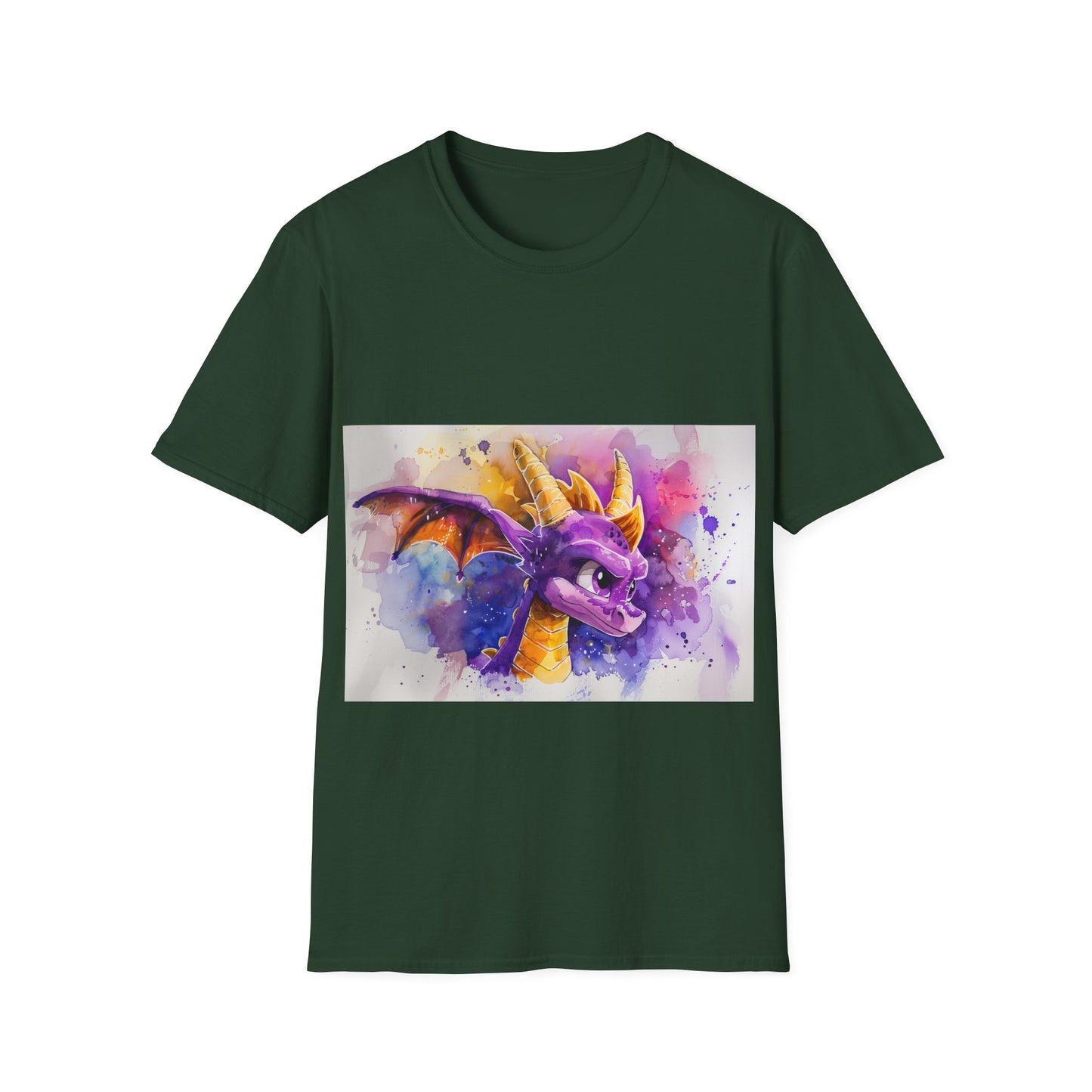 Colorful Spyro Watercolor Tee