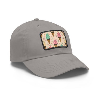 Sweet Treats Cap: Seamless Cone with Sprinkles Design