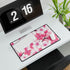 Japanese Pink Cherry Blossom Sakura — XL & XXL Desk Mat — Product Detail View 7