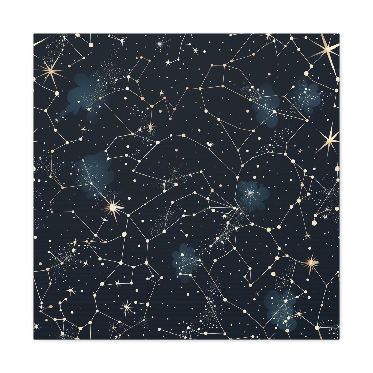 Starry Night Sky Canvas Print | Canvas | Art & Wall Decor, Canvas, Fall Picks, Hanging Hardware, Home & Living, Indoor, Top Spring Products, Valentine's Day promotion | Prints with Passion