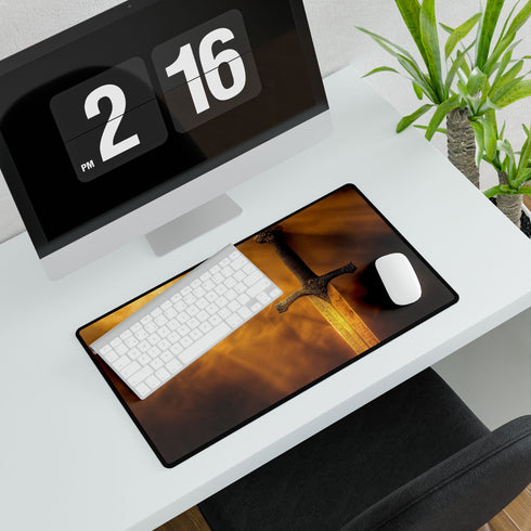 A Sword Forged from Sunlight Gaming XXL Extended Desk Mat