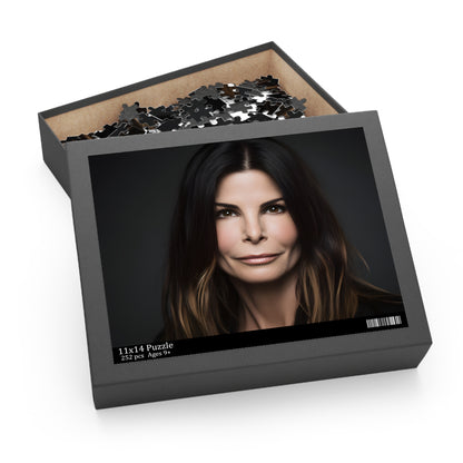 Sandra Bullock Portrait Jigsaw Puzzle