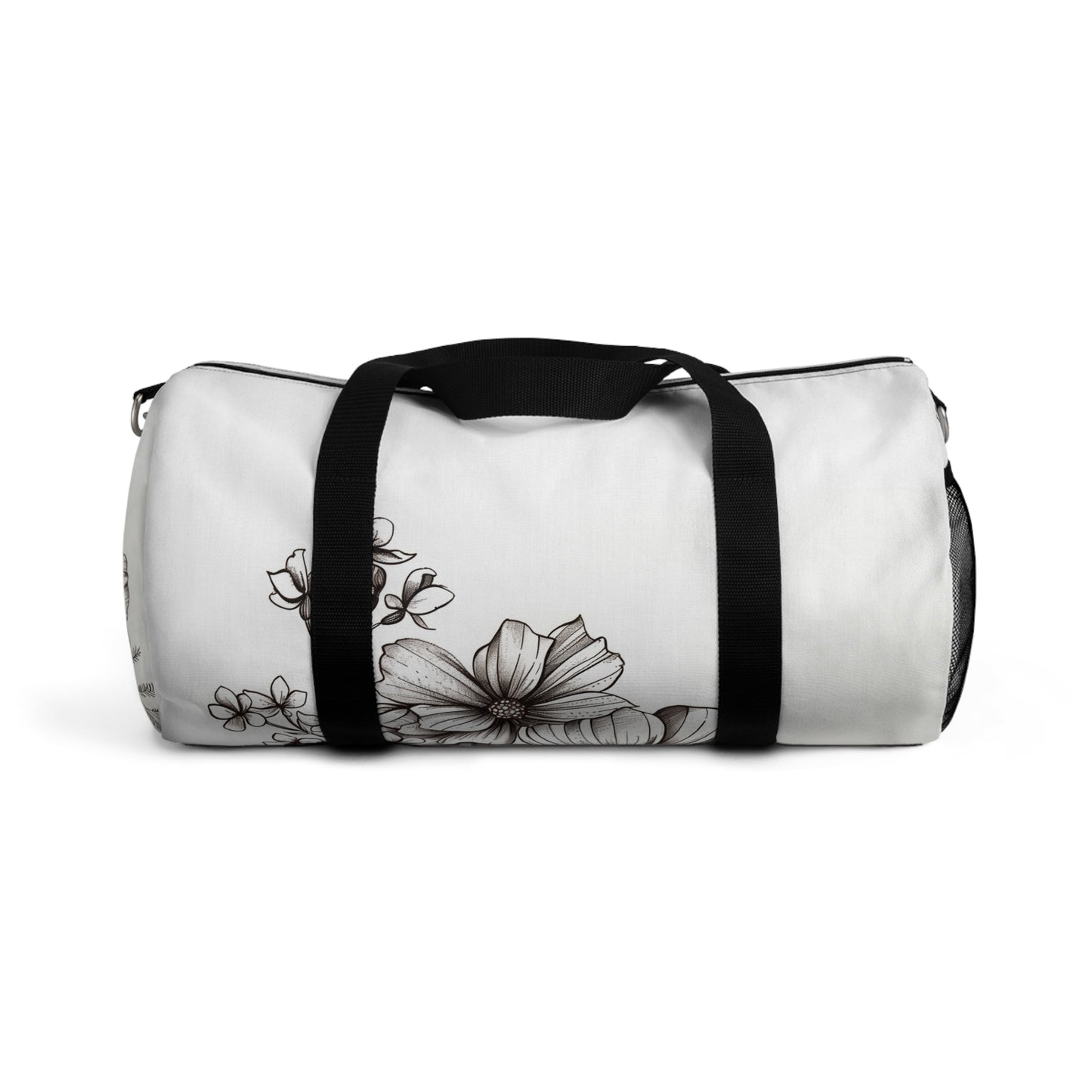 Floral Sketch Duffel Bag