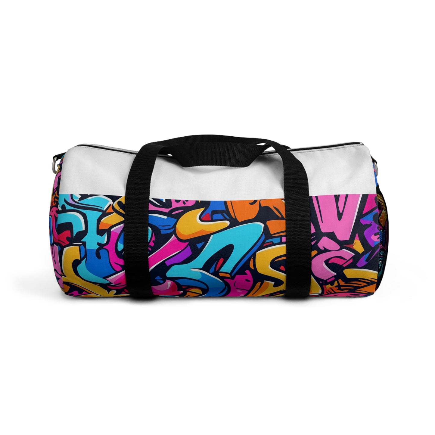 Neon Graffiti Duffel Bag