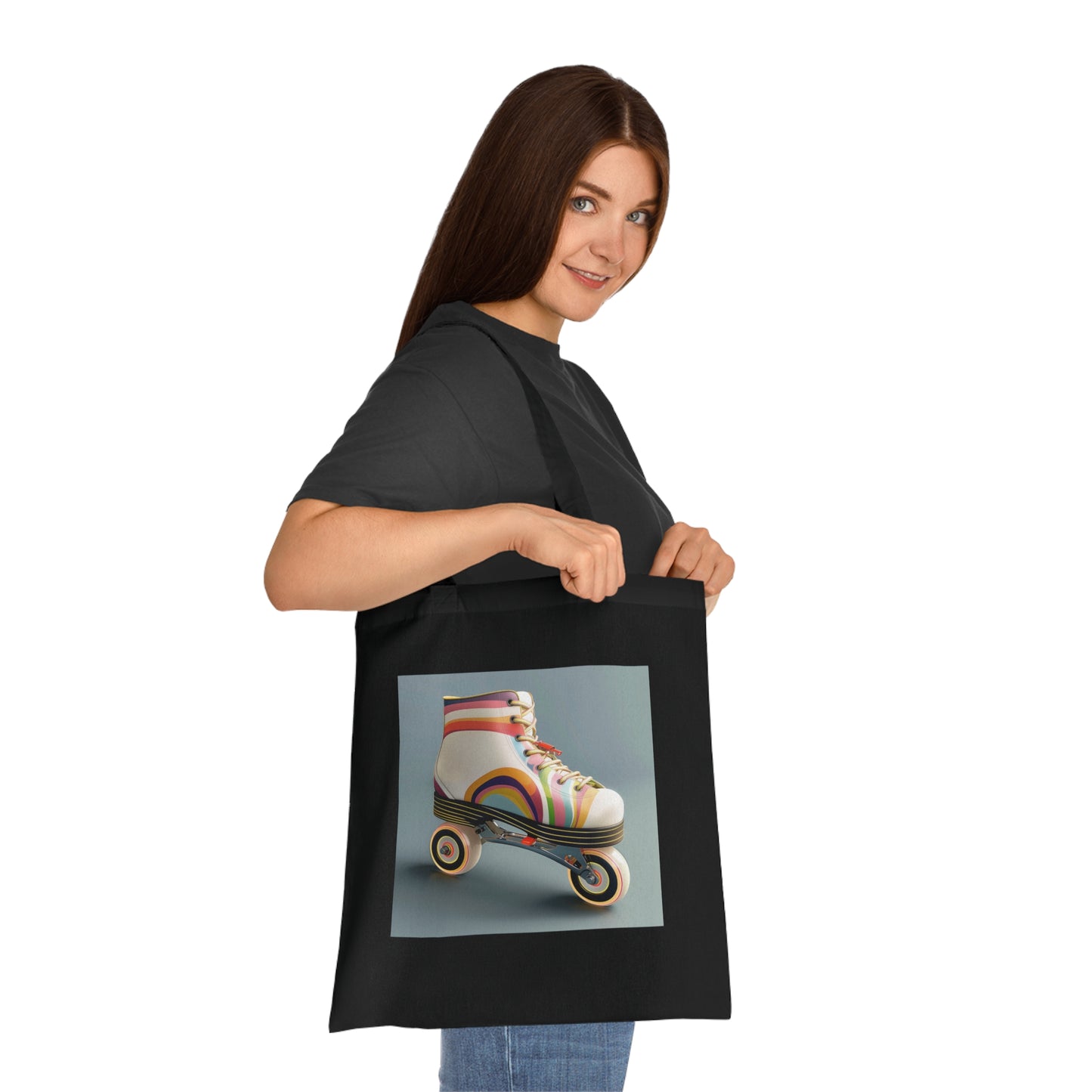 Skate Party Tote Bag | Tote Bag | Accessories, Bags, Cotton, DTG, Totes | Prints with Passion