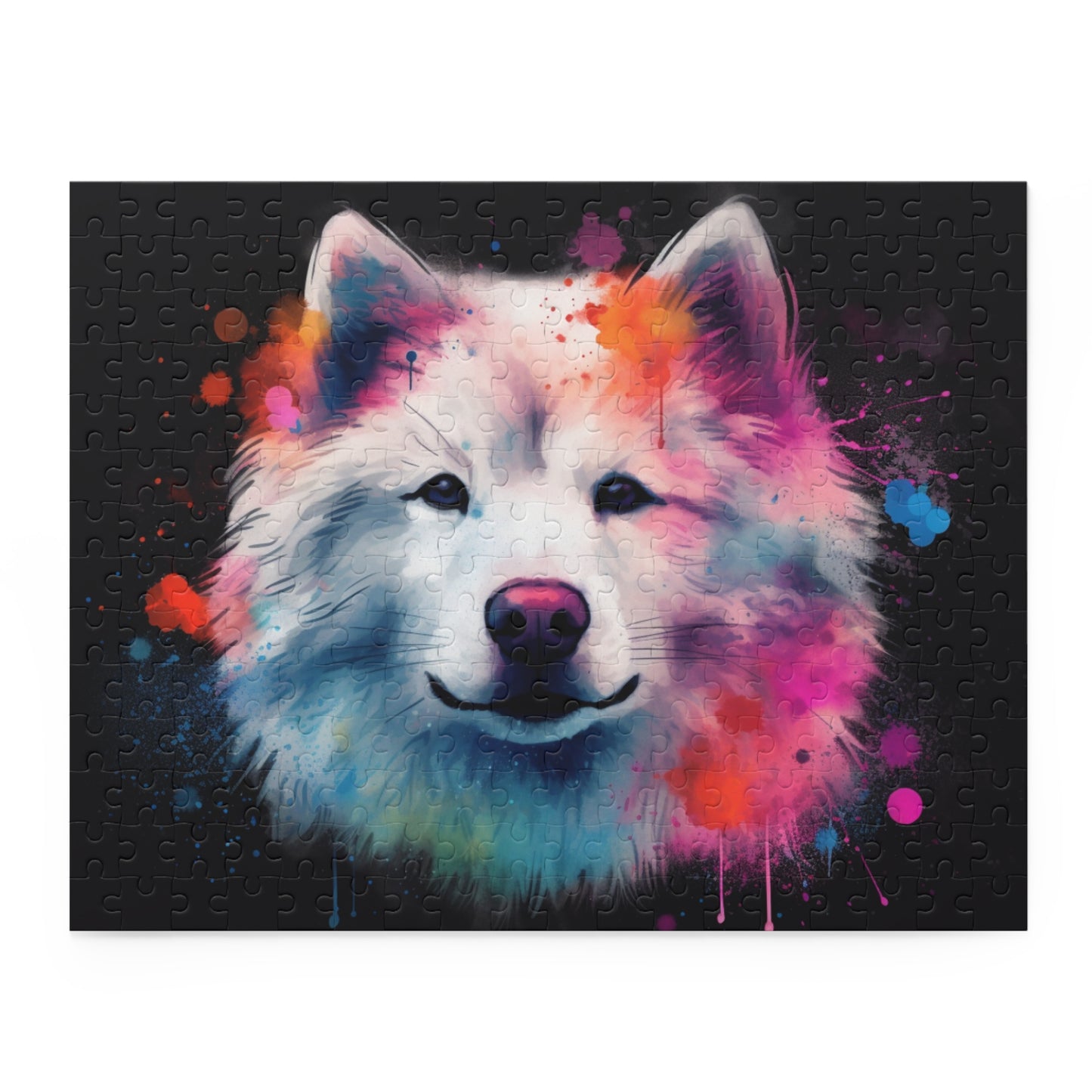 Engaging Samoyed jigsaw puzzle for hours of fun and relaxation – Adorable Samoyed Puzzle 2