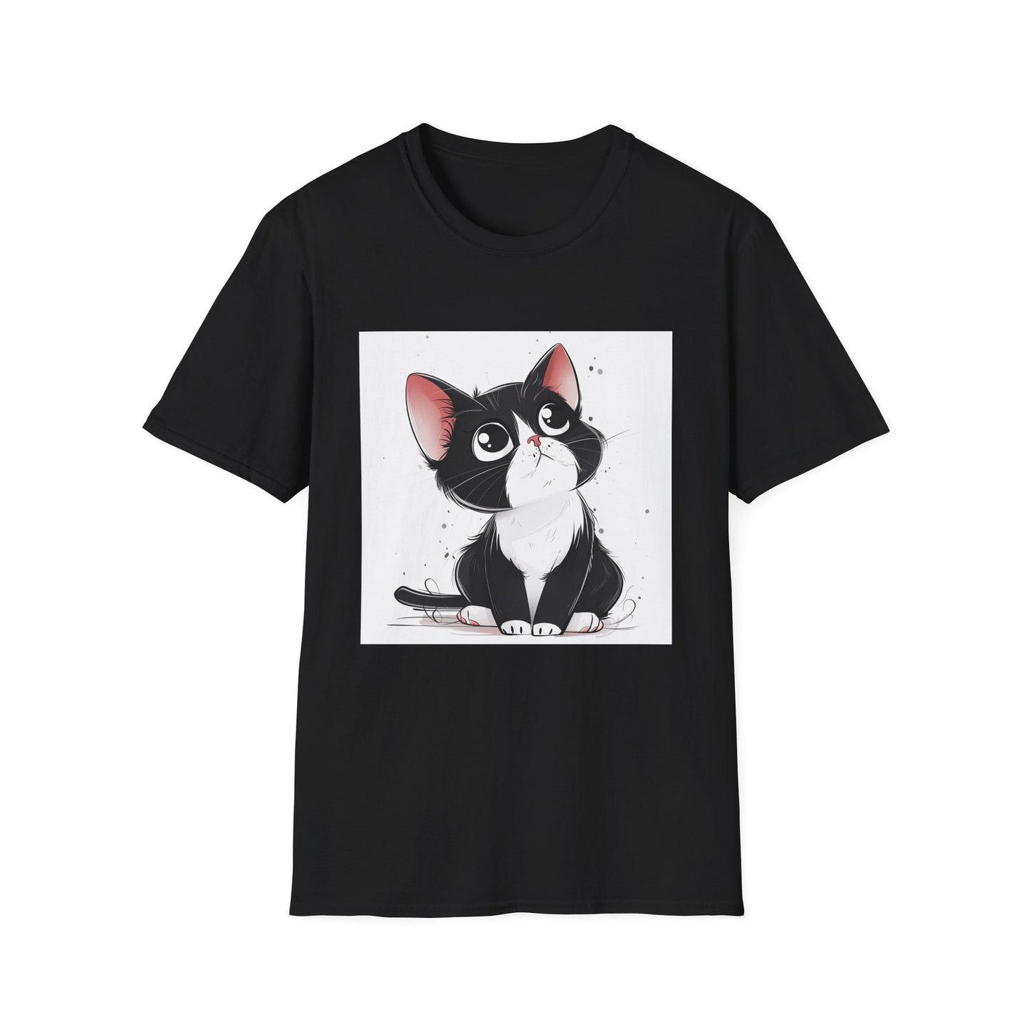 Cat T Shirts Delightful Cartoon Kitty Whisker Wonderland | T-Shirt | DTG, Men's Clothing, Regular fit, T-Shirts, Unisex, Women's Clothing | Prints with Passion