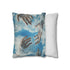 Painted Clouds Forming Human Hands Double-Sided Square Cushion Cover