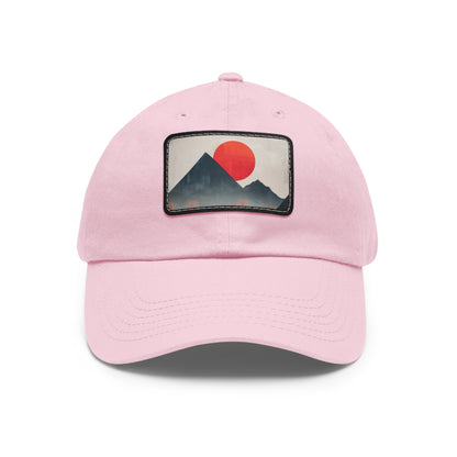 Dad Hat with Leather Patch