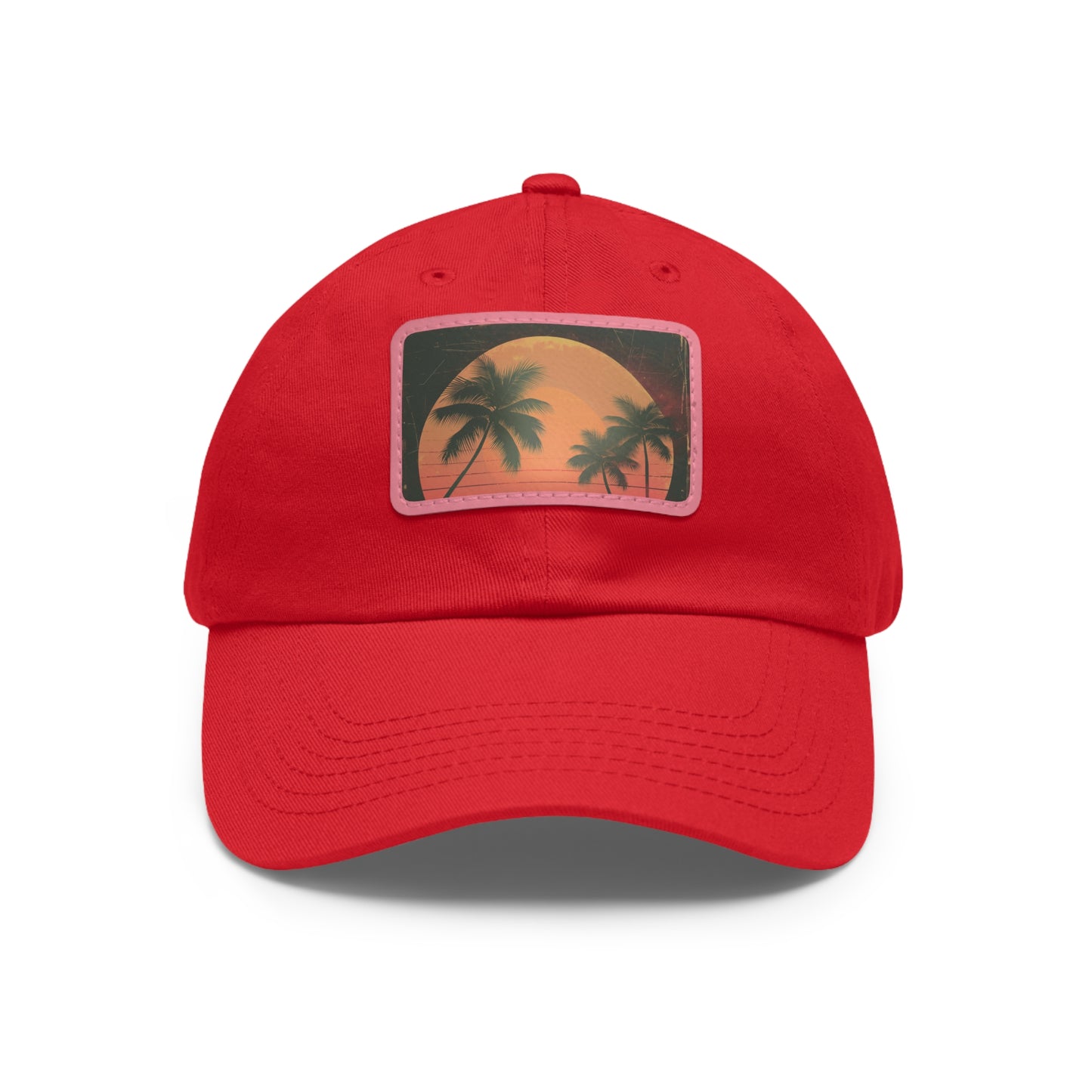 Vintage Sunset Paradise Baseball Cap