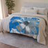 Wind Turbine Shaped Like Flower Petals — Plush Fleece Throw Blanket — Product Detail View 6