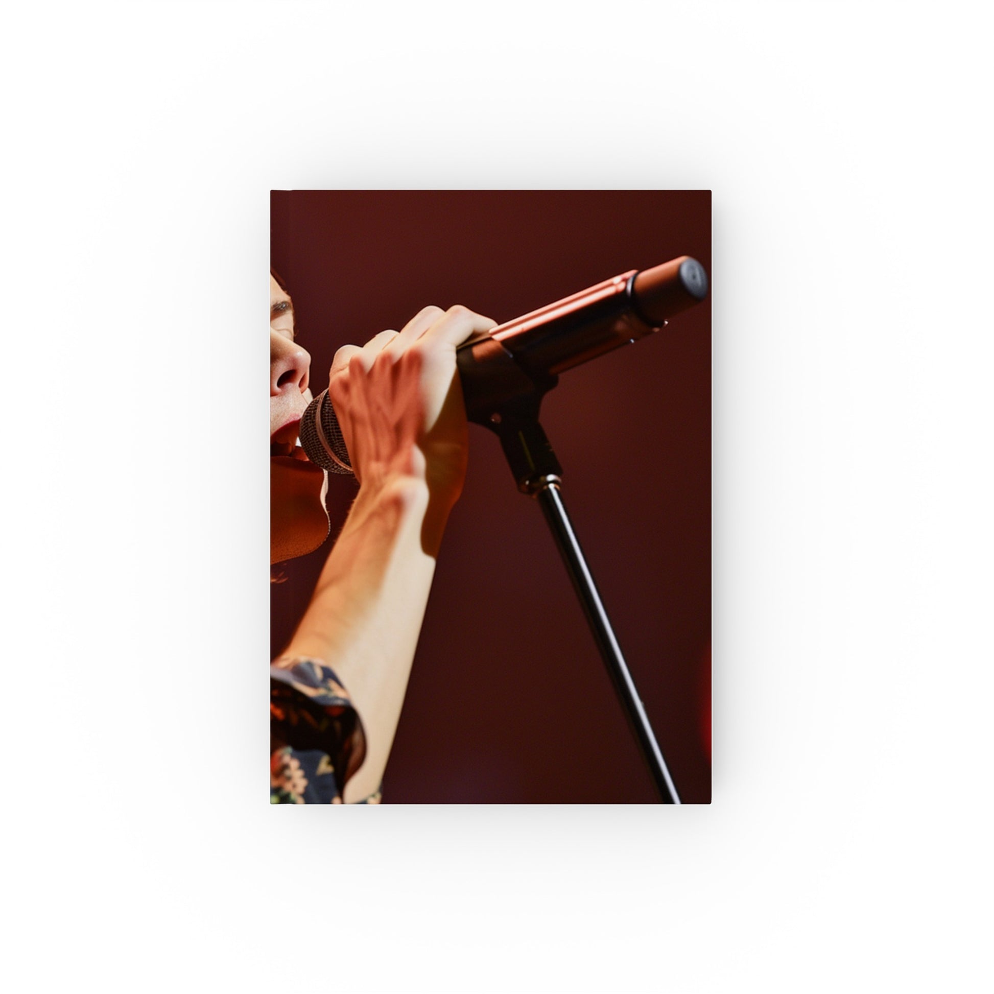 "Harry's House: A Fan's Musical Journal - Stylish and Inspiring Notebook for Harry Styles Fans"