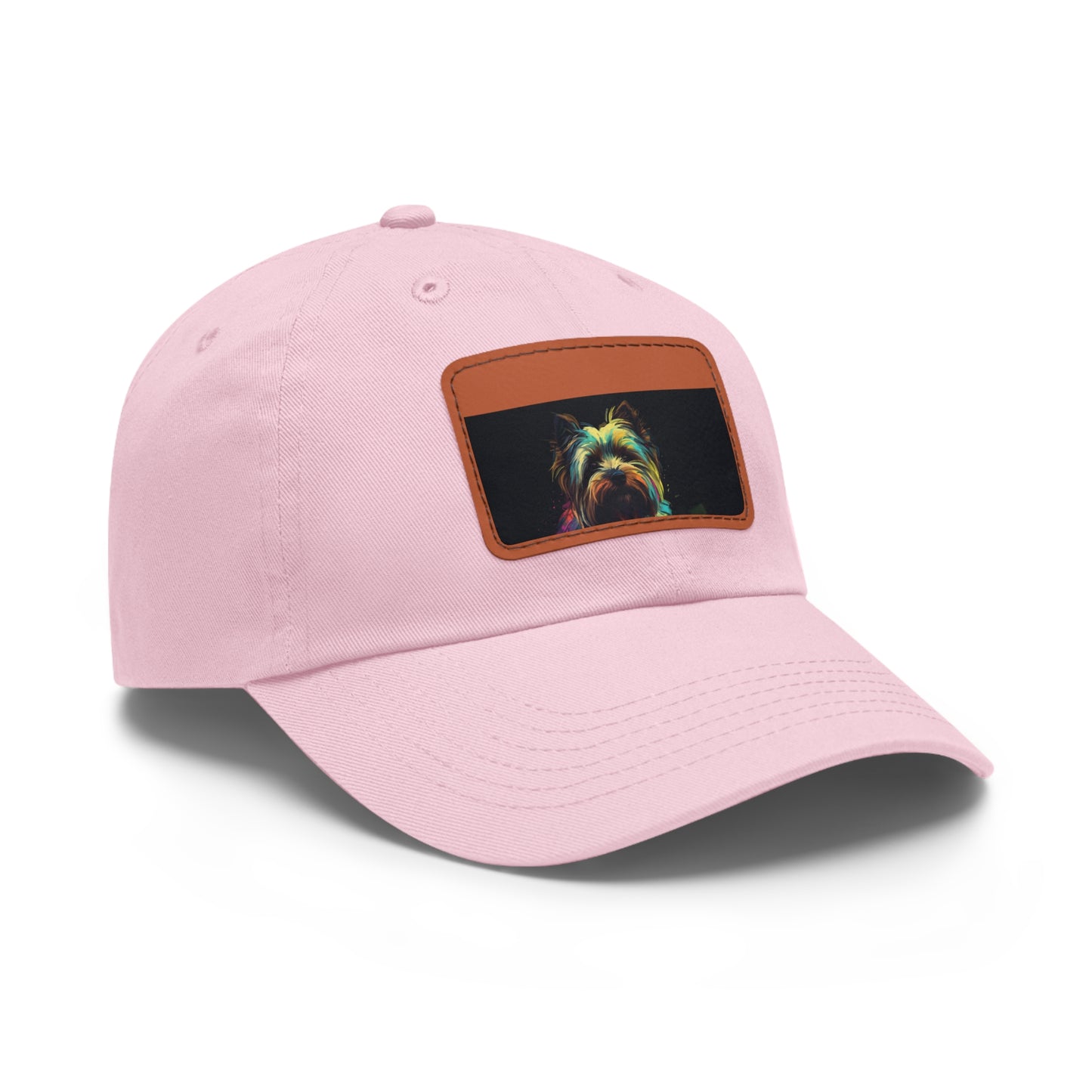 Adorable Yorkshire Terrier Embroidered Baseball Cap