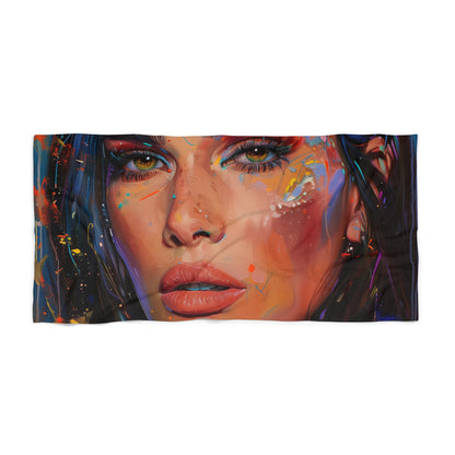 Shop our exclusive collection of beach towels inspired by Kendall Jenner's signature style with these chic jeans art designs perfect for any beach lover looking to make a stylish statement this summer.