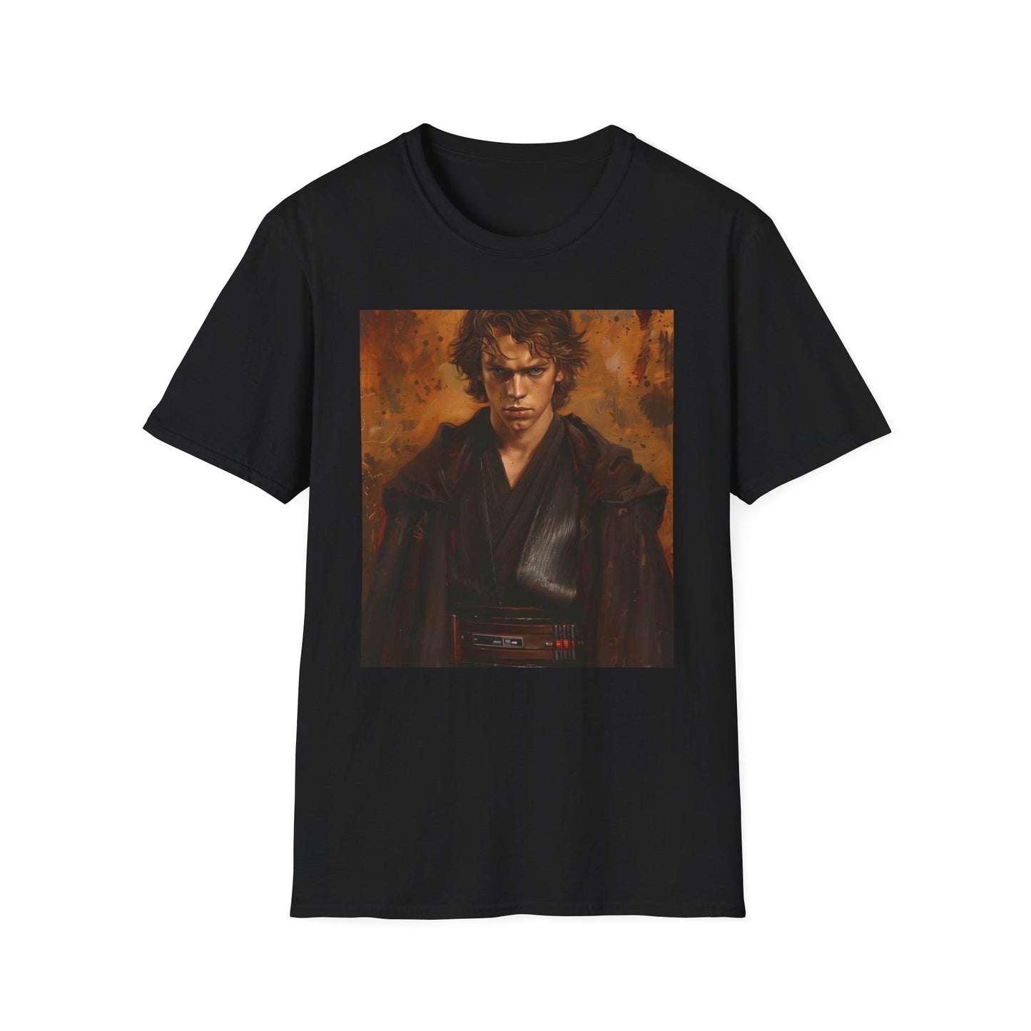 Chosen One's Destiny: The Rise and Fall of Anakin Skywalker | T-Shirt | #AnakinSkywalker, Anakin Skywalker, Artwork, Clone Trooper, Galaxy, Jedi, Lightsaber, Painting, Sith, Space, Star Wars | Prints with Passion