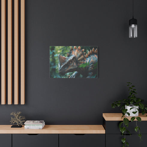Stegosaurus Dinosaur — Canvas Wall Art — Product Detail View 8