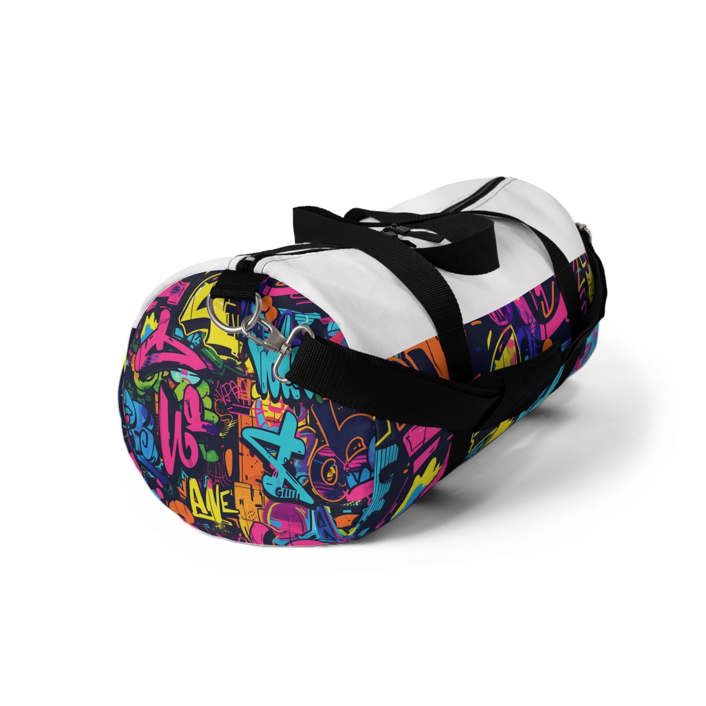 Neon Graffiti Duffel Bag