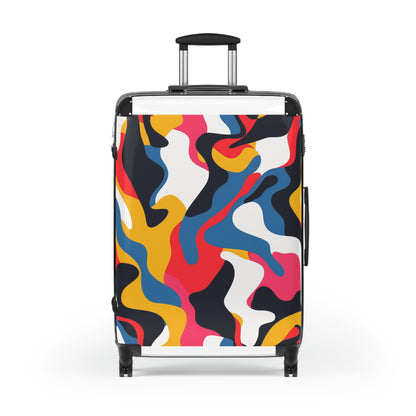 Bold Abstract Pattern Suitcase Set | Bags | Accessories, Bags, Travel, Travel Accessories | Prints with Passion